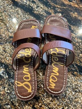 Sam Edelman Gala Double-Strap Slide Sandals - 8.5